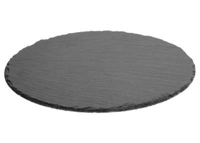 Immagine prodotto di Piatto da portata in ardesia antracite 32 cm x 32 cm x 32 cm