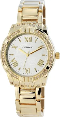 Produktbild von Excellanc Damenuhr mit Metallarmband