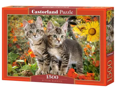 Produktbild von Castorland Kitten Buddies 1500 pcs, 1500 Stück(e), Tiere, 9 Jahr(e)