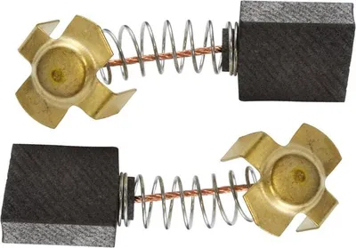 Image de 2 balais de charbon pour Hitachi/Hikoki 6,3x17x17/20 mm (999003)