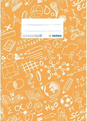 Produktbild von HERMA 19416, Orange, Polypropylen (PP), Junge/Mädchen, 152 mm, 216 mm, 1 Stück(e)