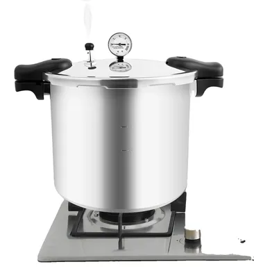 Immagine prodotto di Pentola a pressione, capacità 22 l, dimensioni 32 x 28 cm, pressione di esercizio 90 kPa