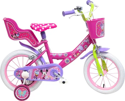 Immagine prodotto di Bicicletta per Bambina 16" 2 Freni Minnie Rosa