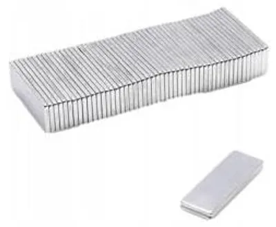 Image de Top Magnesy - 50 aimants néodyme 20x7x1 mm N38 - aimants extra puissants pour le montage, l'atelier et l'industrie