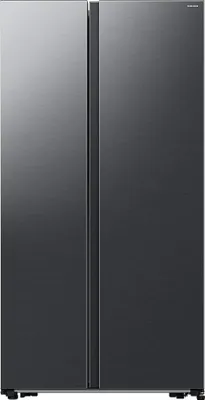 Produktbild von Samsung RS57DG400EB4, Freistehend, Amerikanische Tür, Schwarz, 2 Tür(en), LED, Innen