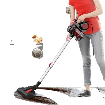 Image de Aspirateur, 18Kpa de puissance d'aspiration, Aspirateur à main, Rouge, EU