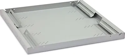 Produktbild von Triton 19" 1HE Fachboden gelocht, T350mm, max. 40kg, lichtgrau