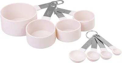 Produktbild von Messlöffel- und Messbecher-Set MagicHome, Küche, 8-teilig, 2,5 ml - 236 ml