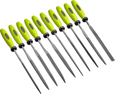 Produktbild von Extol Craft Nadelfeilen mit Kunststoffgriff, Set 10 Stück, 8801
