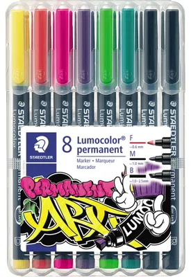 Obrázek produktu pro STAEDTLER® 31-S WP8 Lumocolor perm. gem. Etui 8St