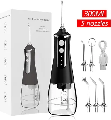 Produktbild von Extralink Beauty Intelligent Water Flosser L10 Czarny, Irygator, 2000mAh, IPX6
