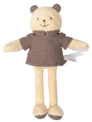 Der Chicco Teddybär mit Rassel, zum Spielen, ein Spielzeug für Kinder