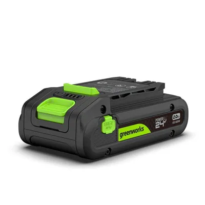Immagine prodotto di Greenworks PA200 / G24B2, batteria da 24V, 2Ah