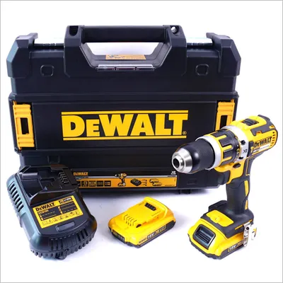 Obrázek produktu pro DeWALT DCD795D2-QW - vrtací kladivo/šroubovák - akumulátorový - 2 rychlosti - sklíčidlo 13 mm - 60 N-m