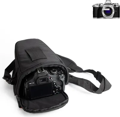 Produktbild von K-S-Trade Kameratasche Fototasche Schultertasche Umhängetasche kompatibel mit Olympus OM-D E-M5 Mark II Colt für Systemkameras Schutzhülle bag