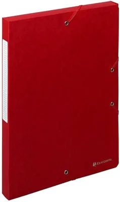 Obrázok produktu pre Scotten zberný box A4 25 mm červený balenie po 10 ks