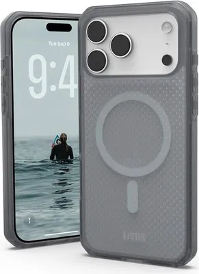 Produktbild von Urban Armor Gear 114537113131, Cover, Apple, iPhone 17 Pro Max, 17,5 cm (6.9"), Grau, Durchscheinend