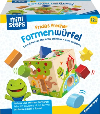 Produktbild von ministeps: Fridas frecher Formenwürfel Ravensburger 04581