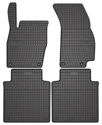 Productafbeelding van Rubberen automatten voor Audi A8 D5 2017-2022 – 4-delig, zwart, op maat – Wielganizator SolidPRO