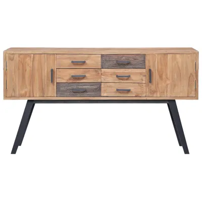 Immagine prodotto di vidaXL Mobile laterale 110x30x75 cm in legno massiccio teak