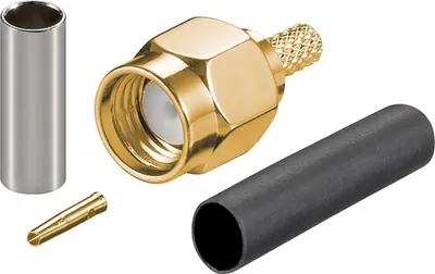 Produktbild von RP-SMA-Crimpstecker für Koaxialkabel RG-174 und RG-316