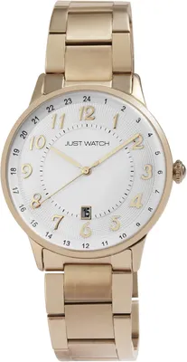 Produktbild von Just Watch Herrenuhr Lieran Edelstahl Datum Analog Quarz JW20171 Lifestyle Fashion