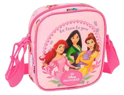 Produktbild von Safta Princesas Disney 16x18x4 Cm Umhängetasche Rosa  Kinder Rosa One Size