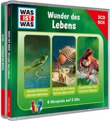 Produktbild von Was Ist Was 3-CD Hörspielbox Vol.10 - Leben