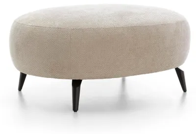 Produktbild von Masseno Sitzhocker VICO, Modern Polsterhocker, Fußhocker Beige
