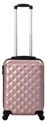 Produktbild von Hartschalen-Trolley in Roségold aus ABS