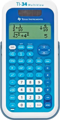 Produktbild von TEXAS INSTRUMENTS Schulrechner TI-34 Multiview