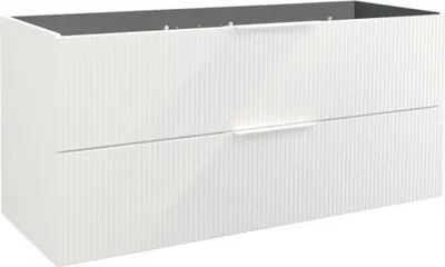 Obrázok produktu pre Kúpeľňová skrinka pod umývadlo Jungborn QUATTRO biela 120 x 55 x 46 cm 55703
