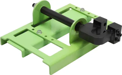 Produktbild von Kettensägen Sägewerk Führung - Brettschneider - Vertikalschnitt - Vier Breiten 8,5/6,5/4,5/2,5 cm - Max. 5×15 cm - Für Kettensäge - Stahl 3 mm - Grün