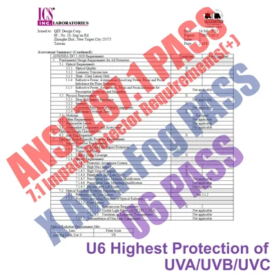 Imagen del producto de Gafas de protección transparentes, muy flexibles, ligeras y resistentes a los arañazos, unidad, para trabajar
