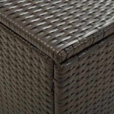 Immagine prodotto di vidaXL Cassetta da giardino in Poly Rattan 200x50x60 cm Marrone