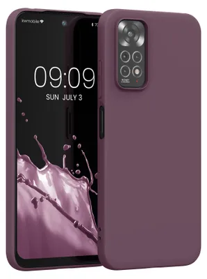 Produktbild von kwmobile Handyhülle für Xiaomi Redmi Note 11 / Note 11S Hülle - TPU Case - Kabelloses Laden - Schutzhülle Cover in Helle Iris