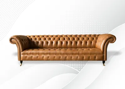 Produktbild von Chesterfield Big Sofa Couch Textil Samt Polster Sofas 4 Sitzer XXL Couchen Neu