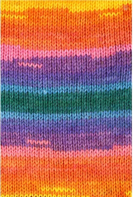 Produktbild von 100g Farbverlaufsgarn Pryia Strickwolle Strickgarn, Farbauswahl, Farbe:112 Rainbow