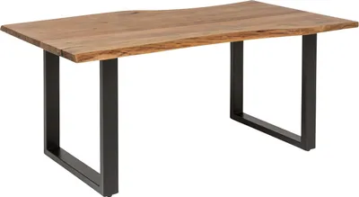 Produktbild von Esstisch Bullwer Akazie schwarz 170x90 cm