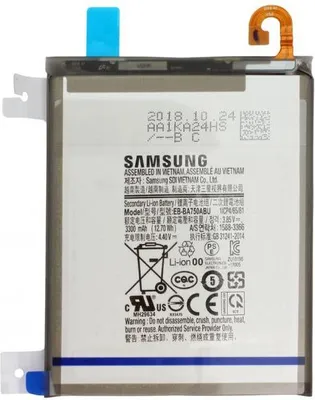 Immagine prodotto di Batteria originale Samsung per Galaxy A7 A750F, tipo EB-BA750ABU, 3300 mAh, 3,85 V