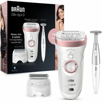 Image de Braun Silk-épil 9 Beauty Set Épilateur Femme Épilation Accessoires Rasoir (114,32)