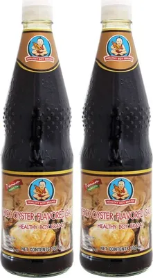 Produktbild von Doppelpack Healthy Boy Brand Austernsauce | 2x 700ml | Premium Quality  | Thick Oyster Sauce