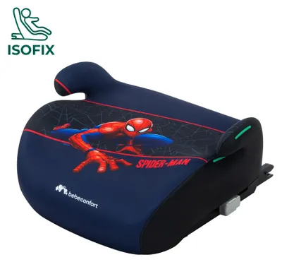 Produktbild von Bebeconfort Marvel Manga i-Fix Sitzerhöhung ISOFIX, Folgekindersitz Spider-Man für 6- bis 12-jährige Jungen und Mädchen, 22–36 kg, Authentic SpiderMan