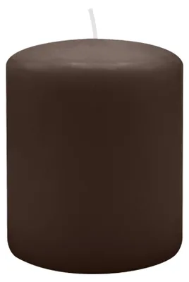 Produktbild von Stumpenkerzen 100 x  Ø 80 mm, Chocolate Schokolade, 8 Stück