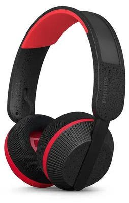 Produktbild von Philips 6000 series TAA6219BK/00, Kabellos, Musik, 20 - 20000 Hz, 260 g, Kopfhörer, Schwarz, Rot