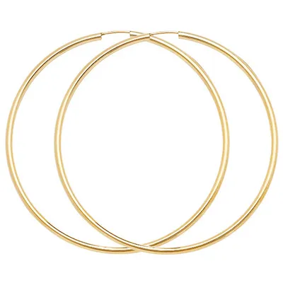 Produktbild von 9 Karat (375) Gold Damen - Creolen / Ohrringe - 55mm; TRS15707MM55