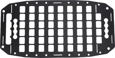 Obrázek produktu pro Nákladní plocha nákladního vozidla, panelový nosič Molle, 53,3 x 26,9 x 0,3 cm, hliník, použití s organizérem s L-kolejnicemi pro automobily, SUV, pickupy, dodávky, obytné vozy