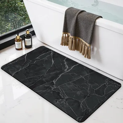 Produktbild von Rutschfeste Badmatte aus Diatomit, absorbierend und waschbar