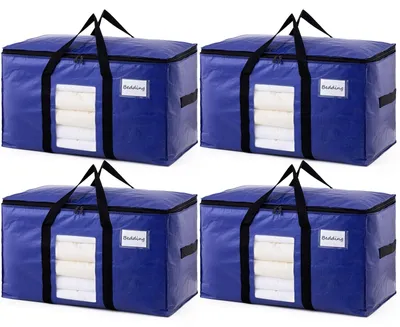 Productafbeelding van Grote Verhuiszakken met Rits (4 Stuks)