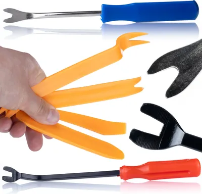 Immagine prodotto di Rosfix Set di 6 Leve per la Rimozione dei Perni delle Auto.